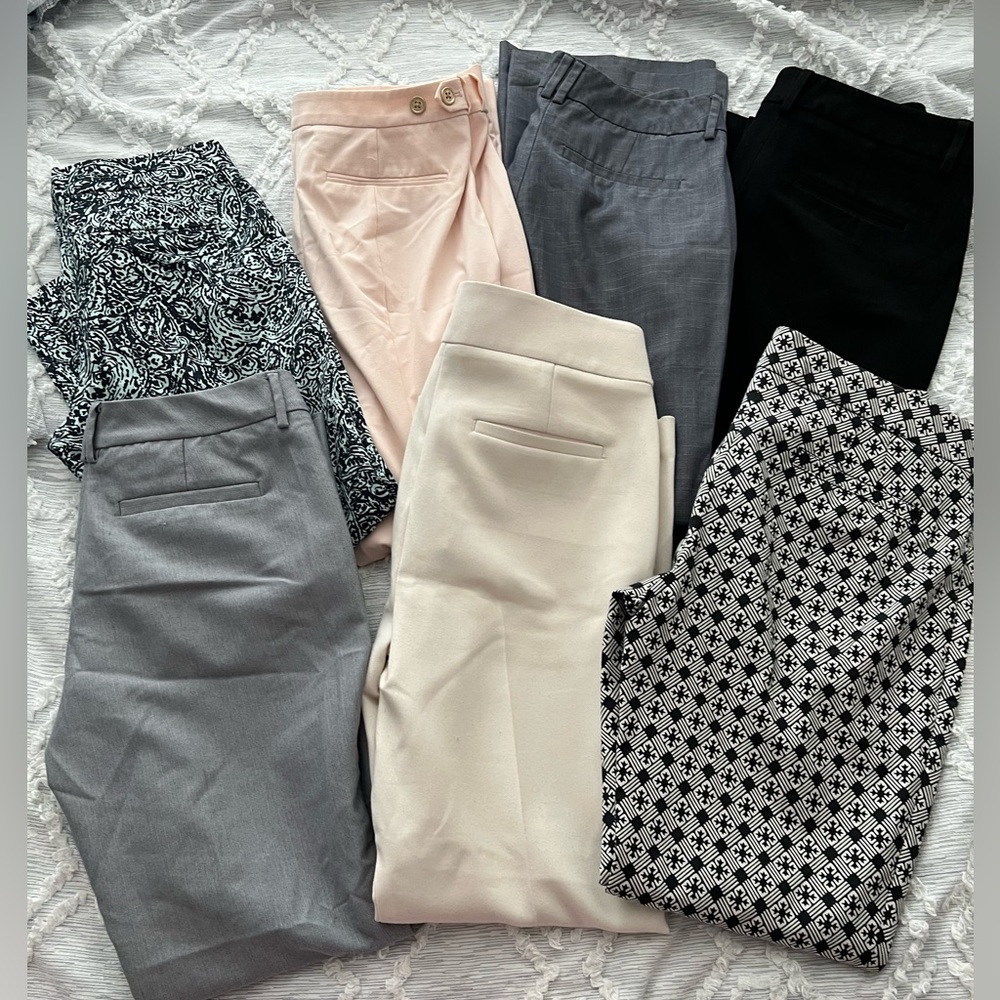 *Closet Cleanout* 7 Pair Women’s Size 2 Pants